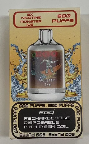 Disposable Vape With 600 Puffs E Cig