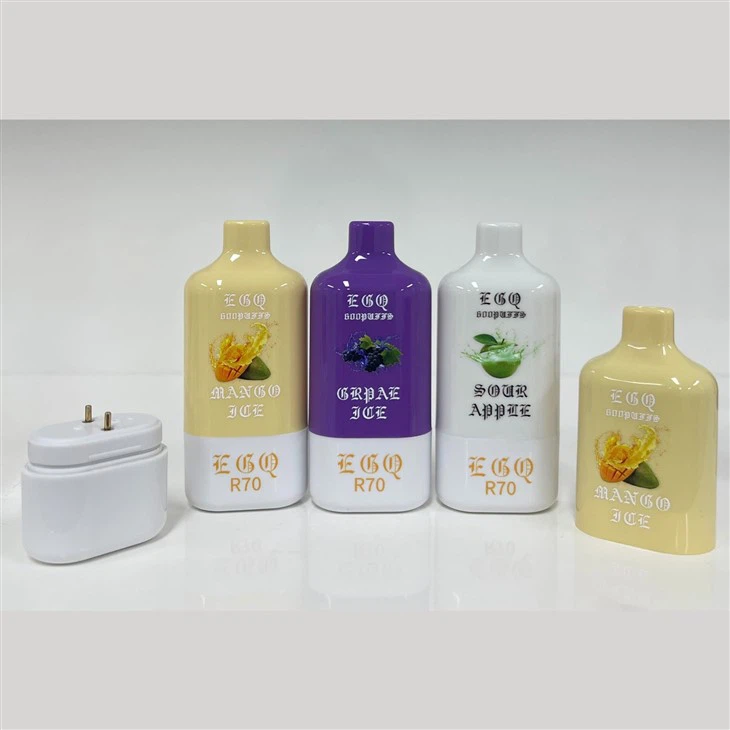 High-Capacity Disposable E-Cigarette 6000puff Refill Liquid